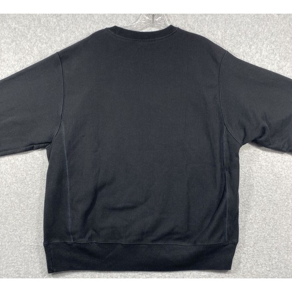 Vintage Champion Reverse Weave Niners Large Sweatshirt Black - Picture 6 of 12